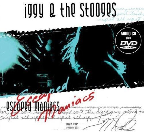 Iggy & The Stooges “Escaped Maniacs” CD+DVD set cover art.