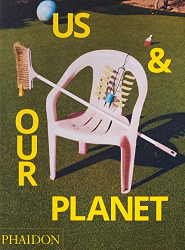 Book cover with pink chair, cleaning tools, and bold yellow text.