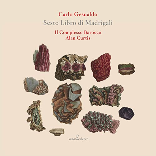 CD cover with illustrations of various mineral and rock specimens.