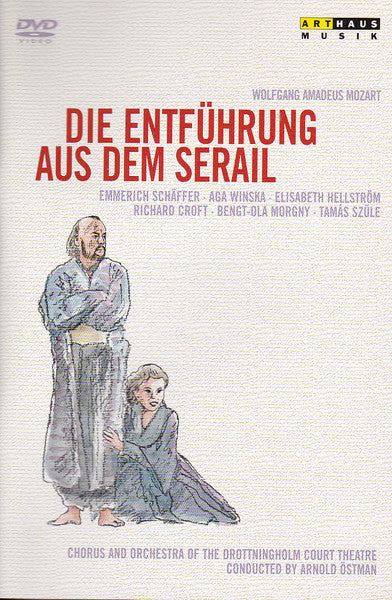 DVD cover for Mozart’s “The Abduction from the Seraglio” opera.