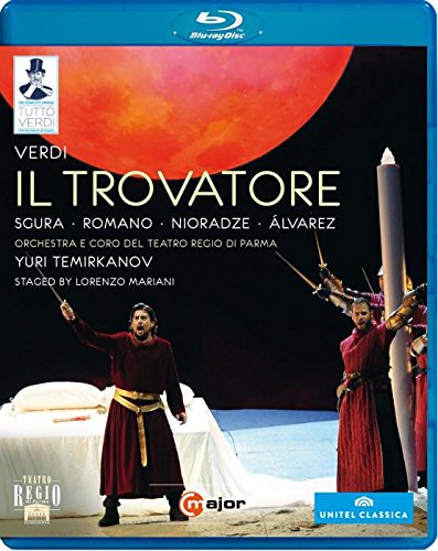 "Blu-ray case cover featuring two men in red robes with swords."