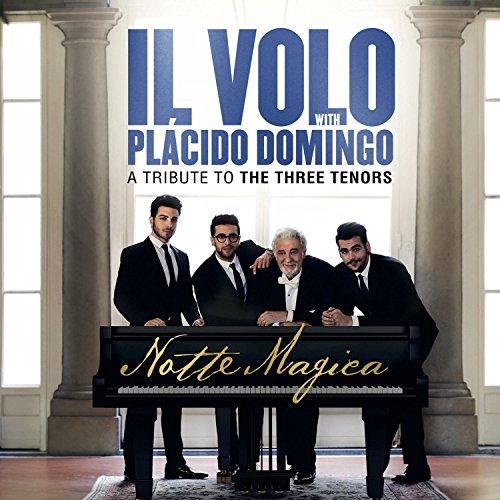 Il Volo with Placido Domingo, a tribute to The Three Tenors album cover.