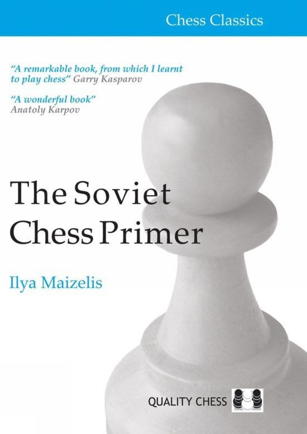 Paperback book with chess theme, likely featuring a simple cover with a chessboard design.