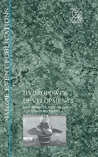 Book cover: "Hydropower Developments" with a turbine image.