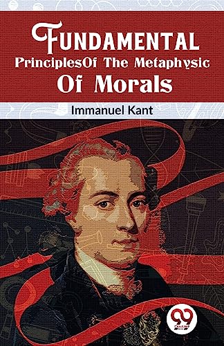 Book cover featuring a portrait of Immanuel Kant and red ribbon design.
