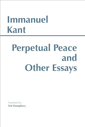 Book cover for "Perpetual Peace and Other Essays" by Immanuel Kant.