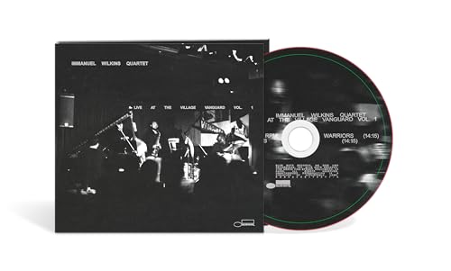 CD case and disc for Immanuel Wilkins Quartet’s live jazz album.