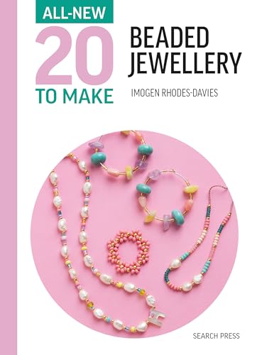 Book cover featuring colorful beaded necklaces and bracelets on pink background.