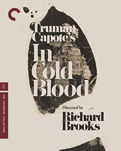 In Cold Blood" Blu-ray cover with blood splatter and text overlay.