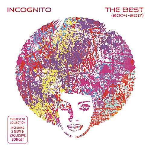 CD cover: colorful afro hairstyle over a pale face silhouette.
