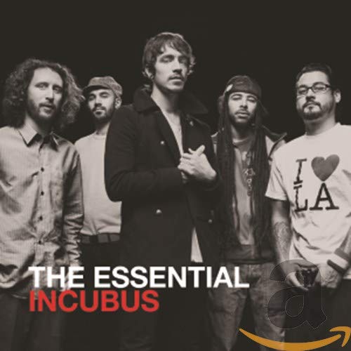 Black and white photo of the band Incubus, album cover art.