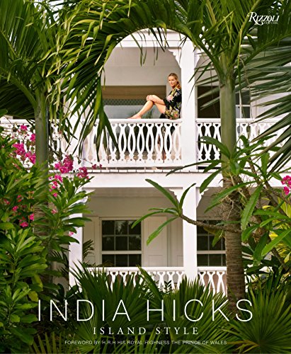 Book cover featuring a woman on a balcony surrounded by tropical plants.