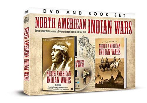 DVD set and books about North American Indian Wars, 1840-1890.