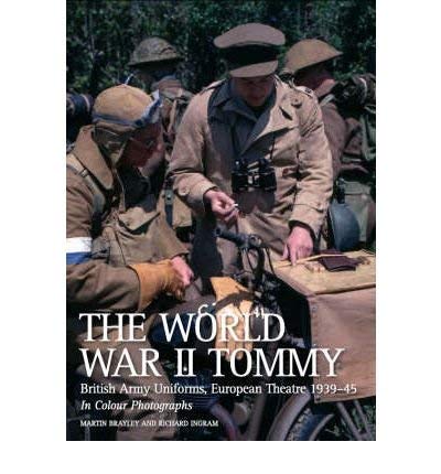 Book cover depicting British soldiers in WWII uniforms, 1939-45.