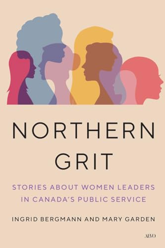 Book cover with overlapping silhouettes of women and the title "Northern Grit".