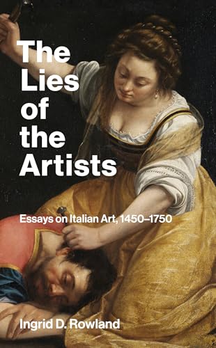 Book cover: “The Lies of the Artists” with a Baroque painting detail.