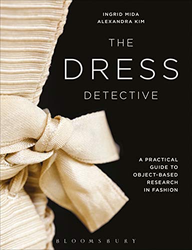Book cover featuring a vintage dress and the title "The Dress Detective".