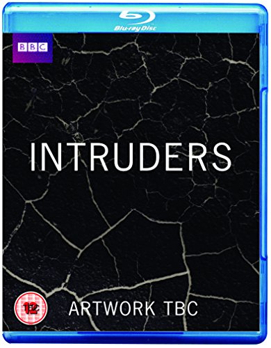 Blu-ray case for Intruders Series 1 featuring a black cracked background and BBC logo.