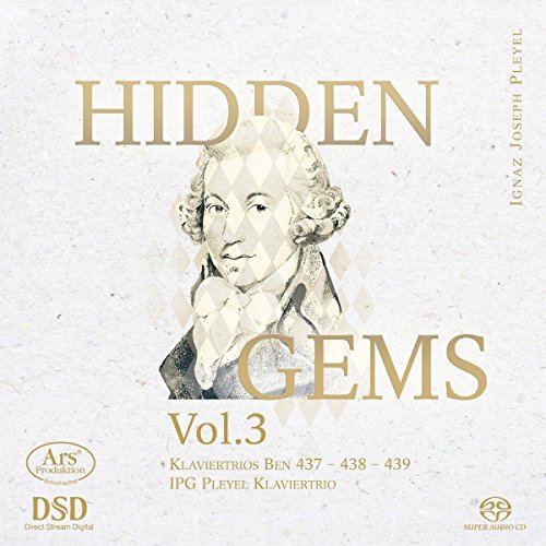"CD cover with a sketch of a man and 'Hidden Gems Vol. 3' text."