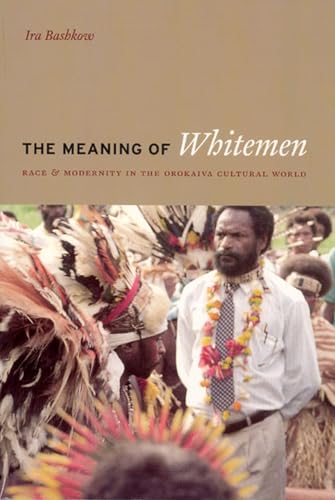 Book cover featuring a man with feathered adornments and floral lei.