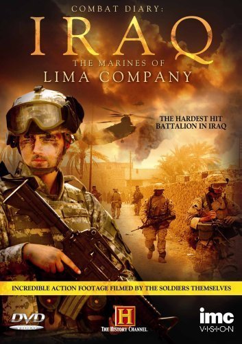 DVD cover for "Iraq: Lima Company" documentary, featuring a soldier holding a rifle.