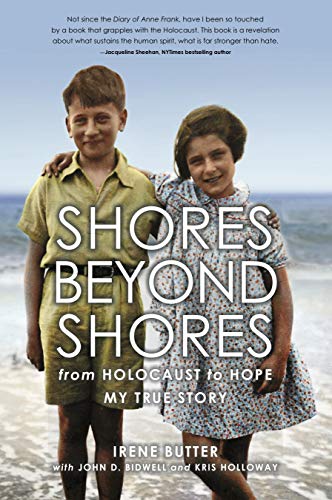 Book cover featuring two young children standing on a beach.