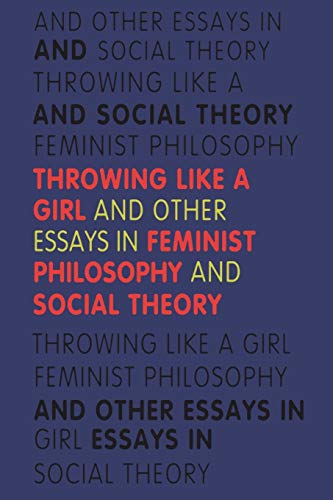 Book cover with stacked, colorful text: "Throwing Like a Girl.