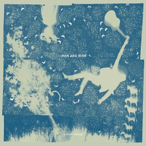 Blue-toned album cover with a falling figure holding a guitar.