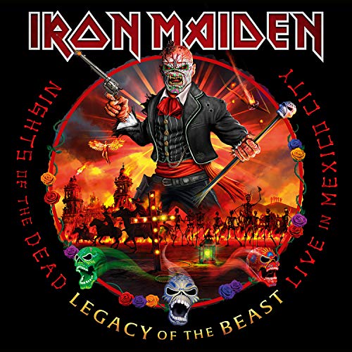 Iron Maiden “Night Of The Dead” CD packaging with artwork and discs.