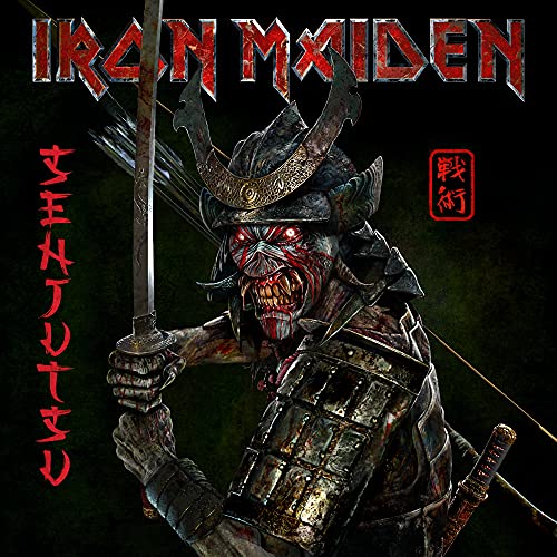 Iron Maiden’s “Senjutsu” album cover: a monstrous samurai warrior.