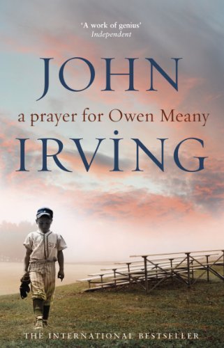 Book cover of "A Prayer for Owen Meany" by John Irving, featuring a young baseball player.