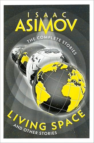 Isaac Asimov’s “Living Space” book cover with Earths in a spiral.