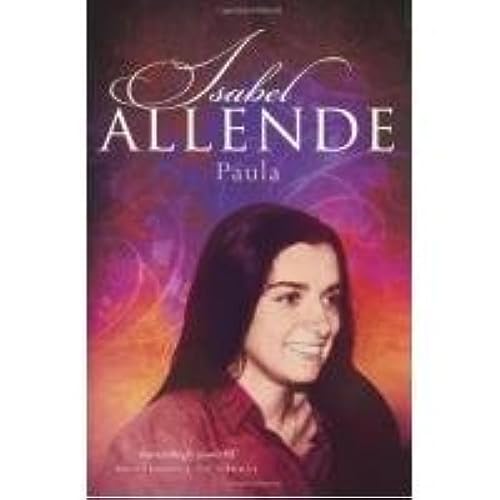 Book cover for “Paula” by Isabel Allende, featuring a woman’s portrait.
