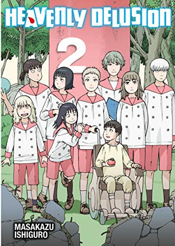 Heavenly Delusion, Volume 2 cover: group of children in a post-apocalyptic landscape.