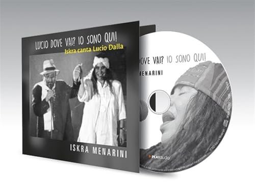 CD case for Lucio Dove Va by Iskra Menarini, featuring album art.