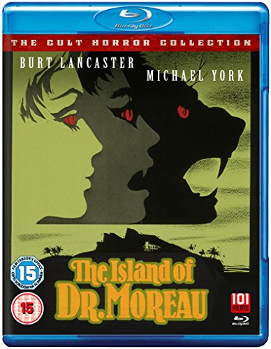 Blu-ray cover art showing a stylized transformation from human faces to a beast.