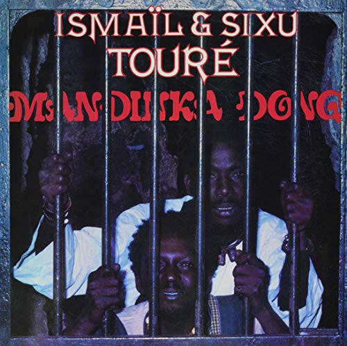 Vinyl record cover featuring two men behind prison bars.