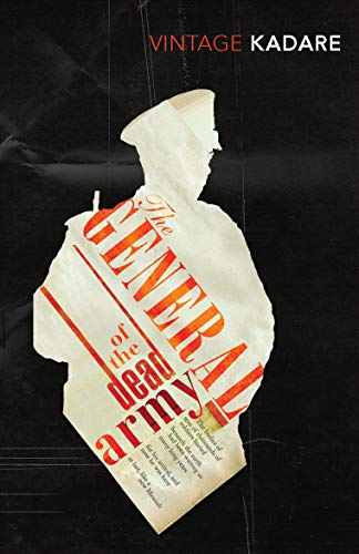 Book cover: "The General of the Dead Army" with a silhouetted figure.