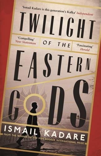 Book cover: “Twilight of the Eastern Gods” with a silhouetted figure.
