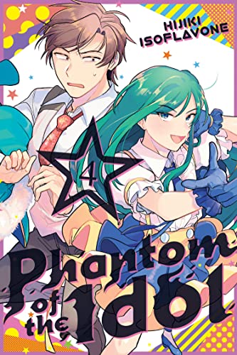 Manga cover featuring two anime characters and a large black star.