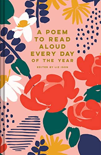 Book cover with pink background, floral illustrations, and gold text title.