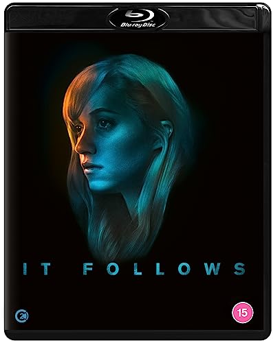 It Follows" Blu-ray cover featuring a woman’s face in cool tones.
