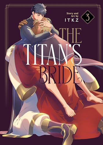 Manga cover: two men embracing, titled “The Titan’s Bride Vol. 3”.