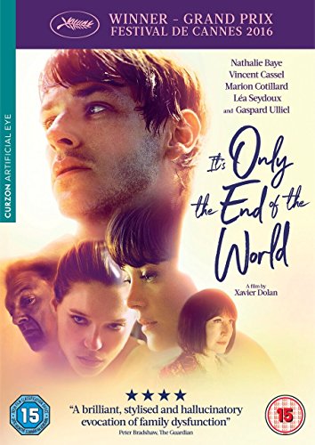 DVD cover for “It’s Only The End of the World” featuring cast portraits.