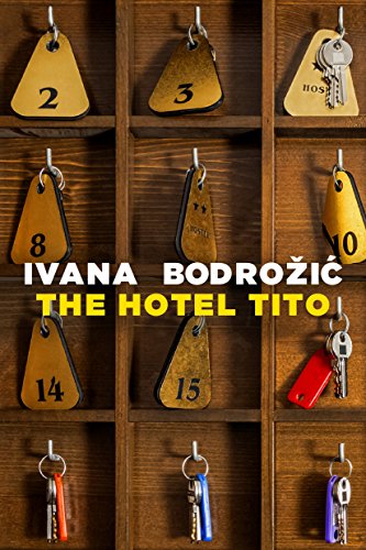 Hotel Tito book cover with rows of vintage keychains.