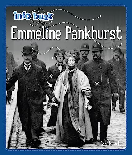 Book cover featuring Emmeline Pankhurst with police and supporters.