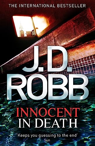 Book cover for Innocent in Death by J.D. Robb featuring a swimming pool scene.