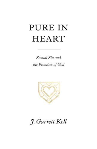 Book cover with title "Pure in Heart" and a golden heart emblem.