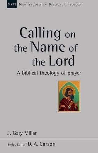 Book cover: "Calling on the Name of the Lord" with religious icon.