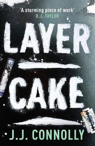 Book cover for “Layer Cake” with white text on a dark background.
